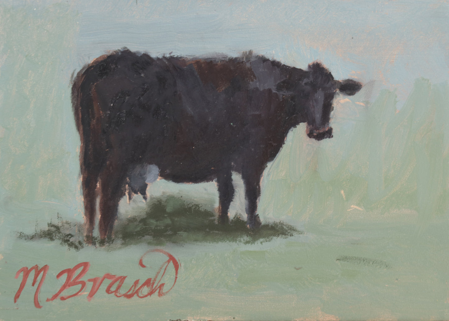 Standing Cow Sketch